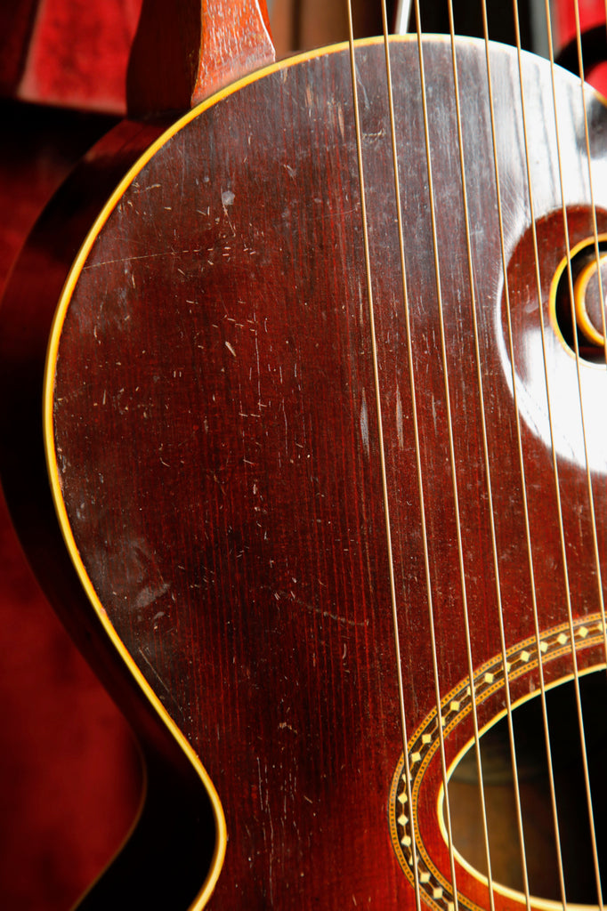 Gibson 1919 Harp Guitar "U" Style Acoustic Instrument Pre-Owned