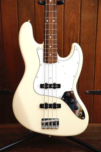 Fender Japan Jazz Bass Olympic White Bass Guitar 2011 Pre-Owned