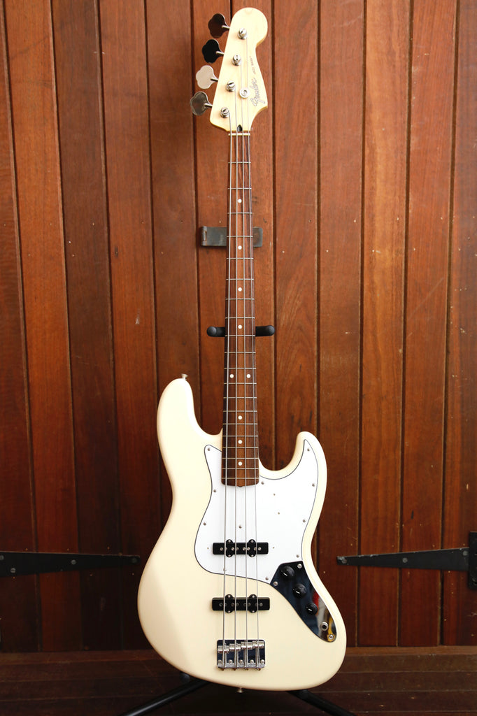 Fender Japan Jazz Bass Olympic White Bass Guitar 2011 Pre-Owned