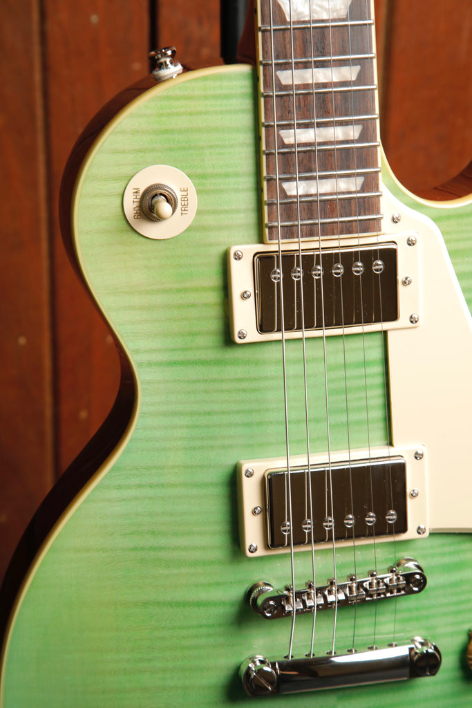 Epiphone Les Paul Standard 50s Figured Seafoam Green Electric Guitar
