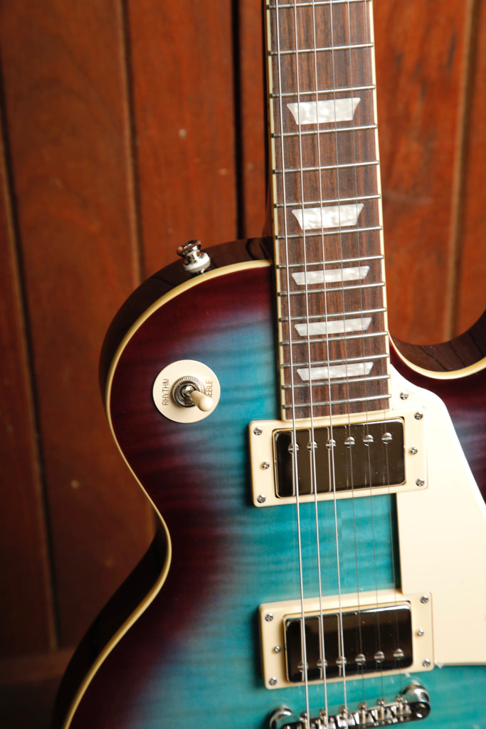 Epiphone Les Paul Standard 60s Figured Blueberry Electric Guitar