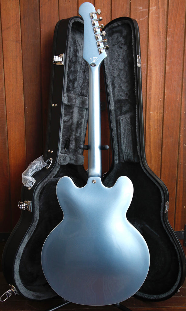 Epiphone Dave Grohl DG-335 Pelham Blue Semi-Hollow Electric Guitar