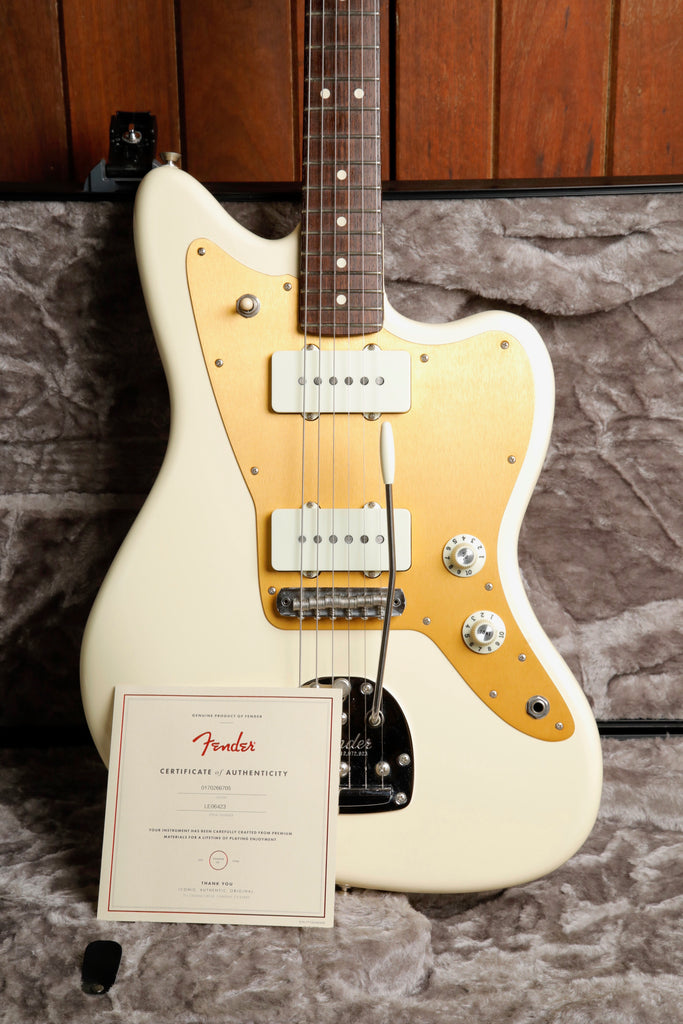 Fender Limited Edition American Professional Jazzmaster Rosewood Neck Olympic White 2019
