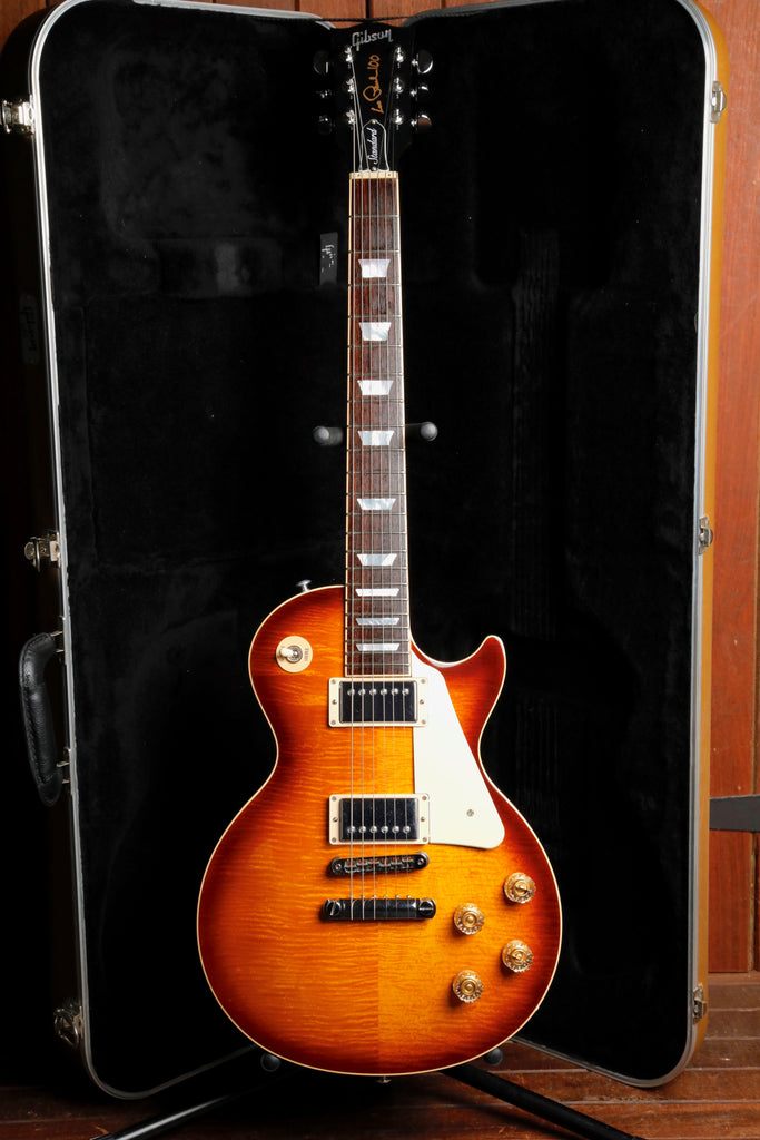 Gibson Les Paul Standard Tobacco Sunburst Candy Electric Guitar 2015 Pre-Owned