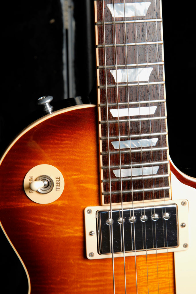 Gibson Les Paul Standard Tobacco Sunburst Candy Electric Guitar 2015 Pre-Owned