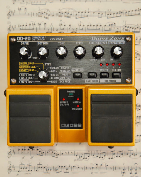 Boss OD-20 Drive Zone Pedal Pre-Owned