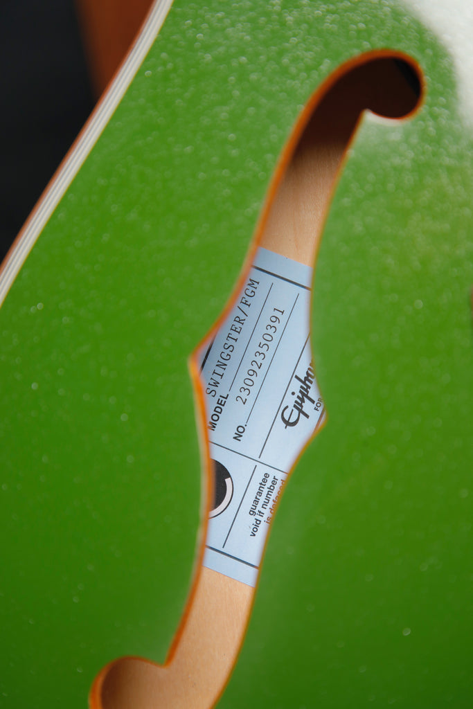 Epiphone Emperor Swingster Forest Green Metallic Hollowbody Electric Guitar