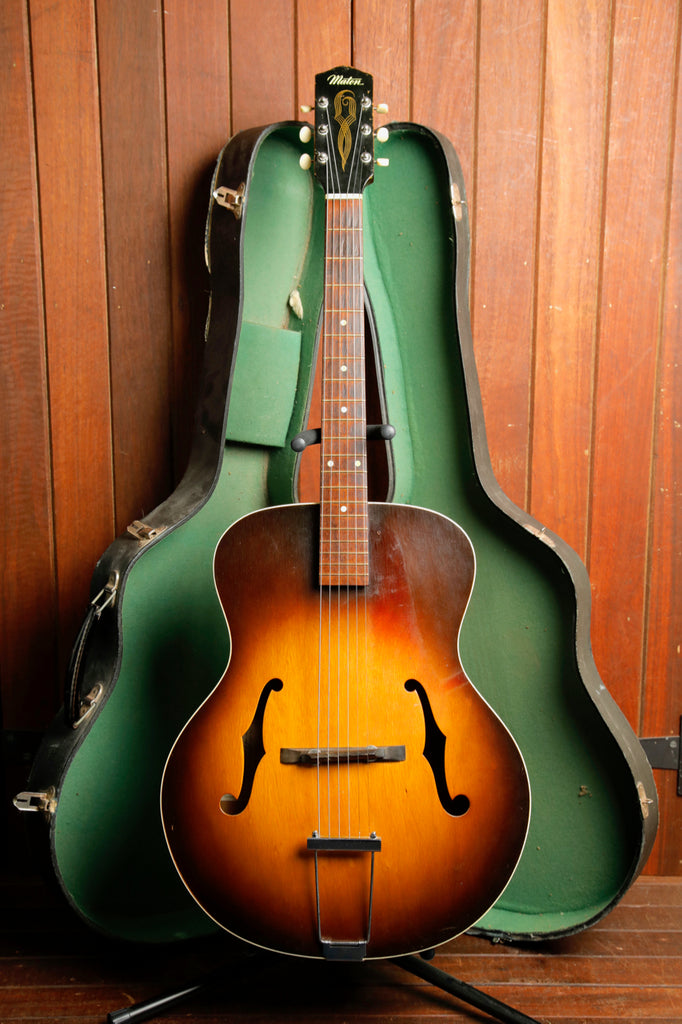 Maton K10 Capitol Sunburst Archtop Acoustic Guitar 1960s Pre-Owned