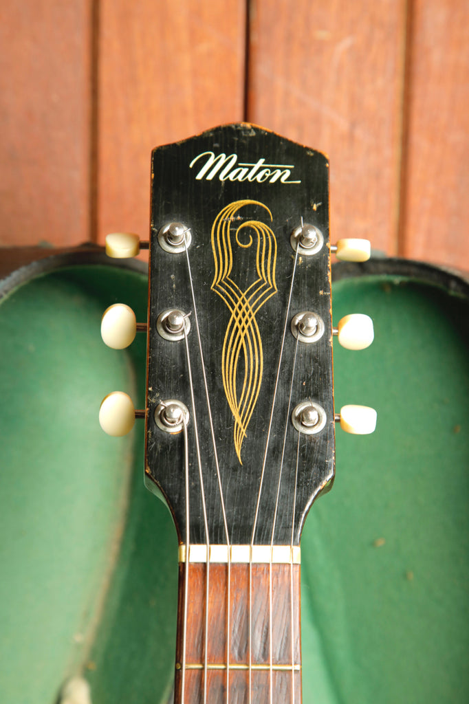 Maton K10 Capitol Sunburst Archtop Acoustic Guitar 1960s Pre-Owned