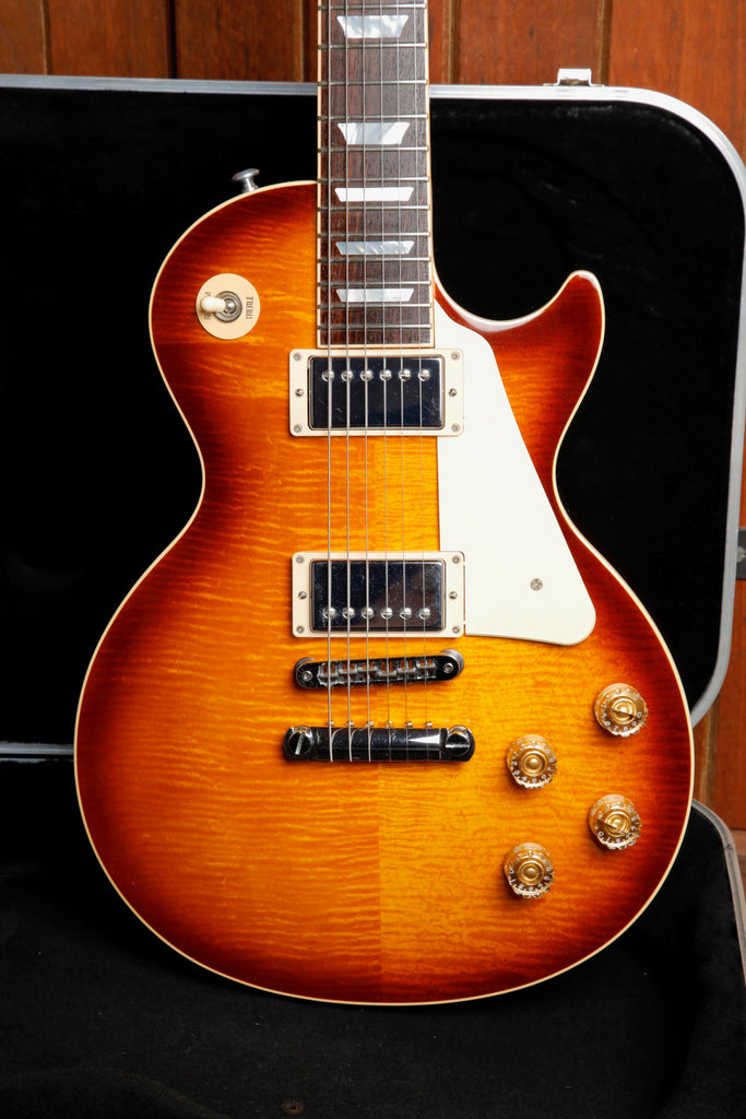 Gibson Les Paul Standard Tobacco Sunburst Candy Electric Guitar 2015 Pre-Owned
