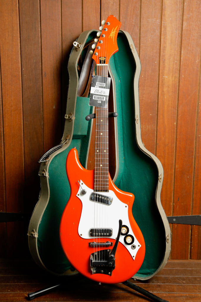 Maton Flamingo 555 Flamingo Red Electric Guitar Vintage 1963 Pre-Owned