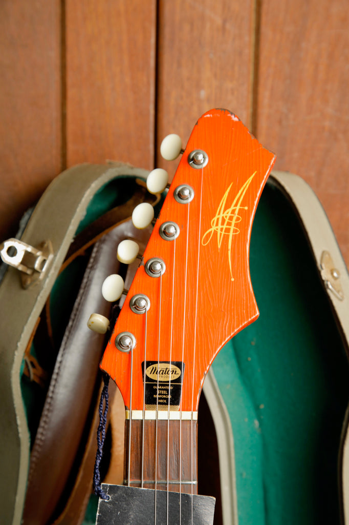 Maton Flamingo 555 Flamingo Red Electric Guitar Vintage 1963 Pre-Owned