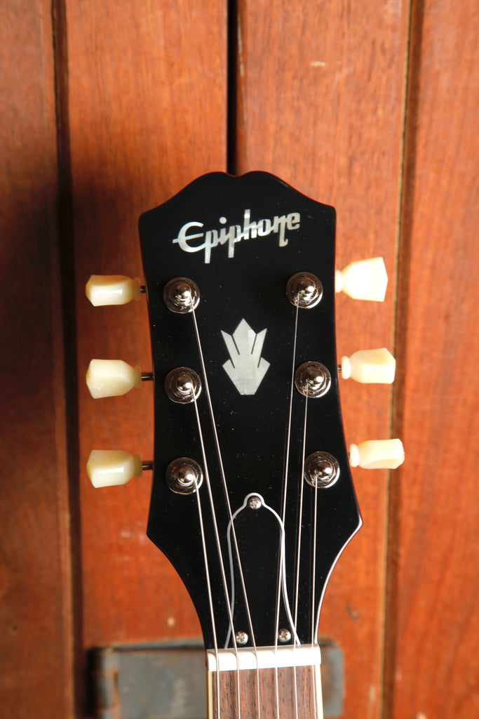 Epiphone ES-335 Figured Raspberry Tea Burst Semi-Hollow Electric Guitar