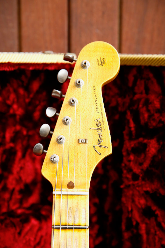 Fender Custom Shop LTD Fat 50's Stratocaster Relic Fiesta Red Electric Guitar 2018 Pre-Owned