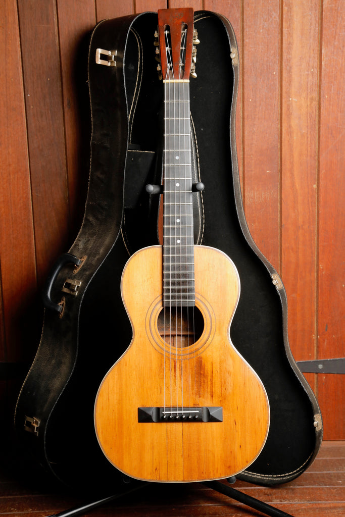 Oscar Schmidt Stella Parlor Acoustic Guitar 1920s Pre-Owned