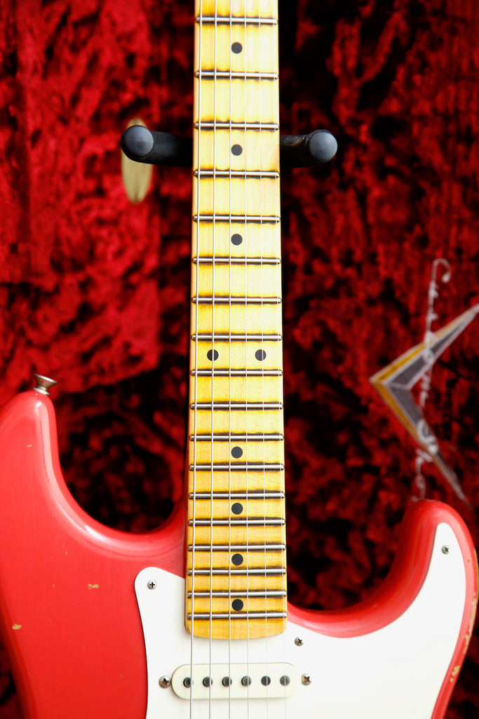 Fender Custom Shop LTD Fat 50's Stratocaster Relic Fiesta Red Electric Guitar 2018 Pre-Owned