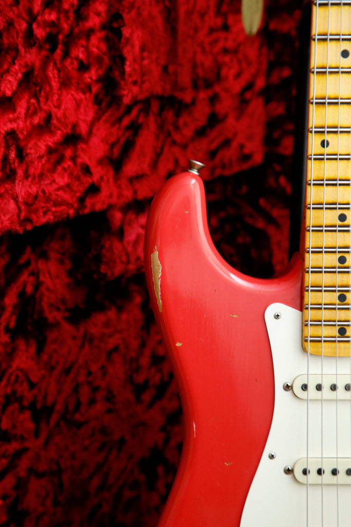 Fender Custom Shop LTD Fat 50's Stratocaster Relic Fiesta Red Electric Guitar 2018 Pre-Owned