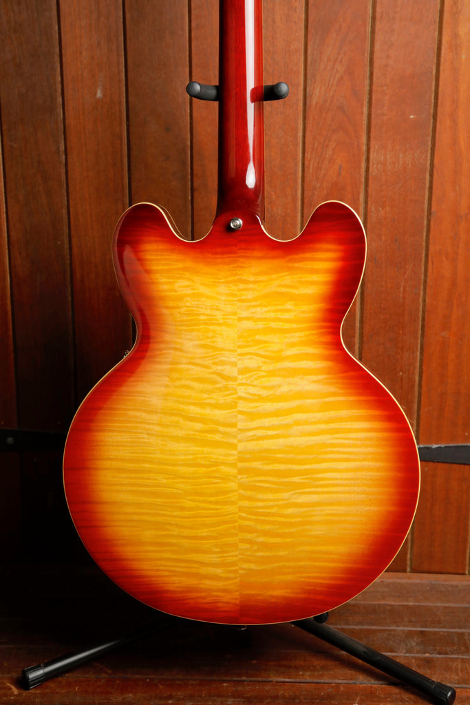 Epiphone ES-335 Figured Raspberry Tea Burst Semi-Hollow Electric Guitar