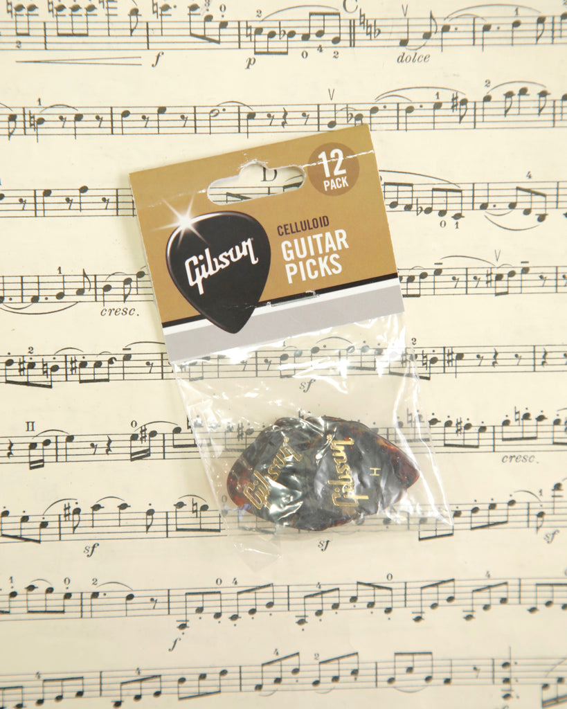 Gibson Heavy Tortoiseshell Pick Pack