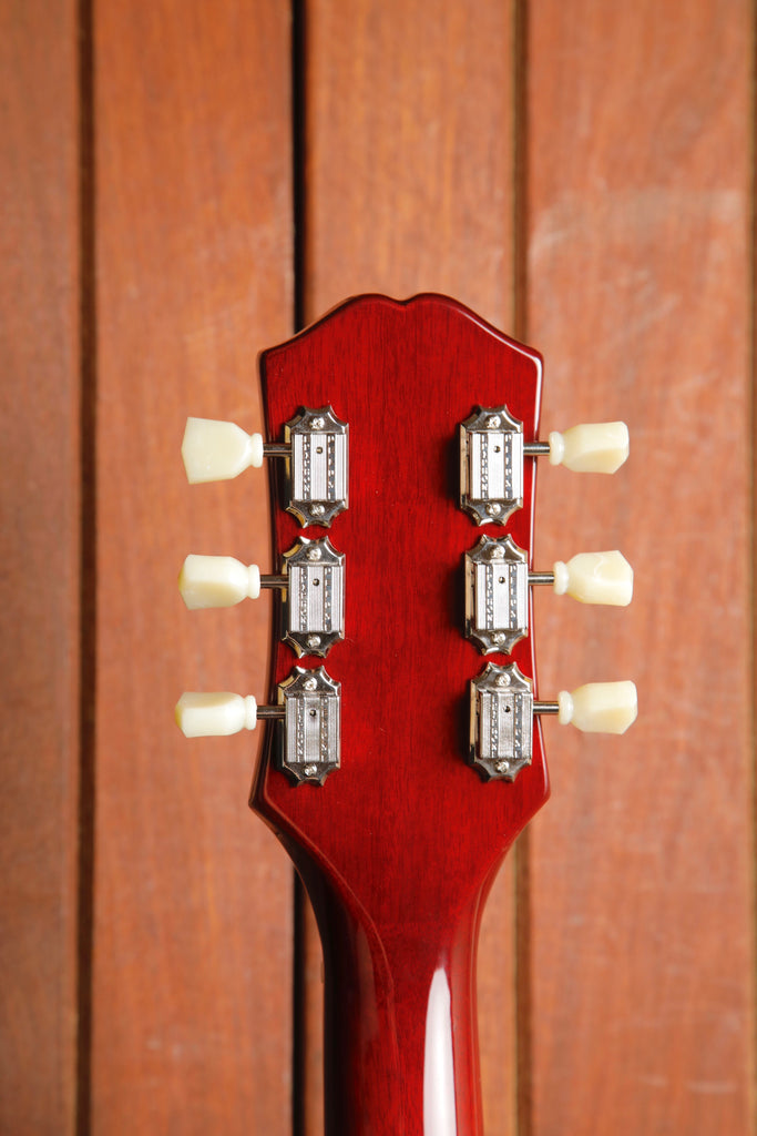 Epiphone ES-335 Figured Raspberry Tea Burst Semi-Hollow Electric Guitar