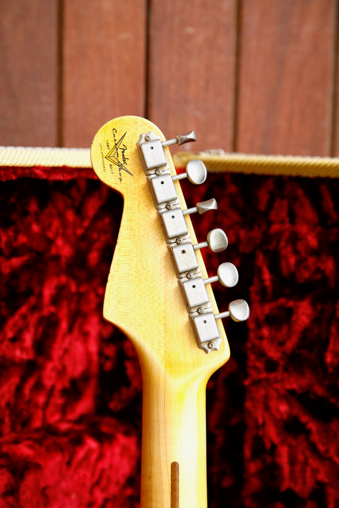 Fender Custom Shop LTD Fat 50's Stratocaster Relic Fiesta Red Electric Guitar 2018 Pre-Owned
