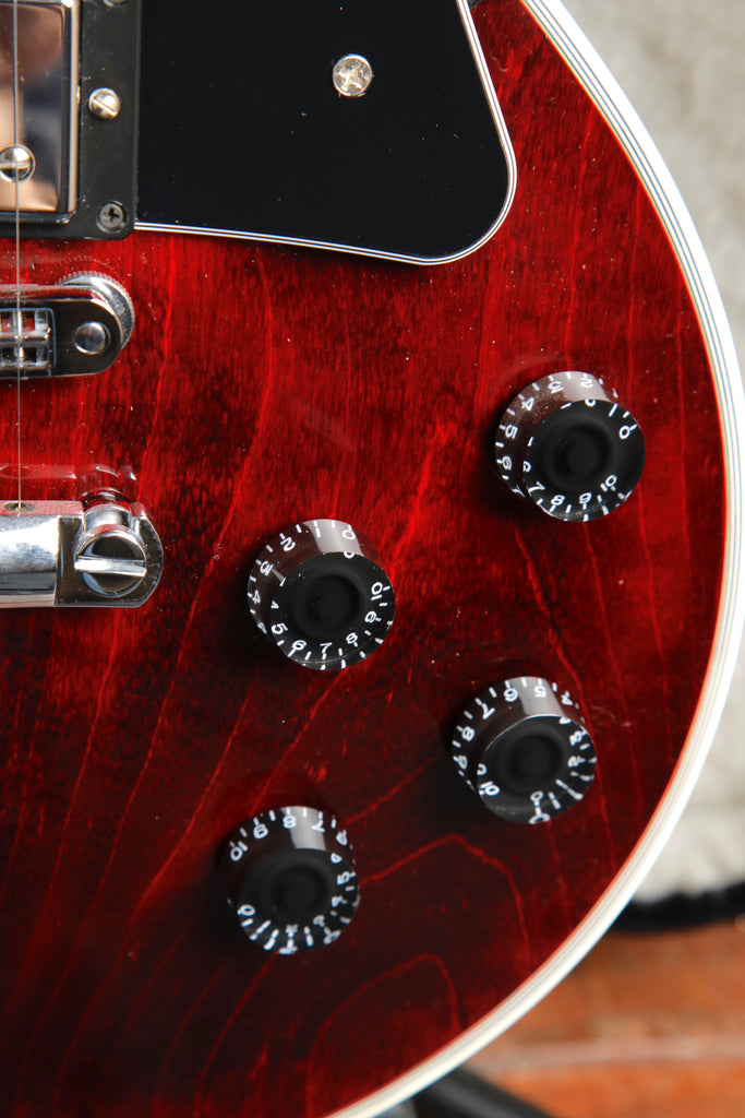 Gibson Les Paul Classic Custom Wine Red Electric Guitar 2012 Pre-Owned