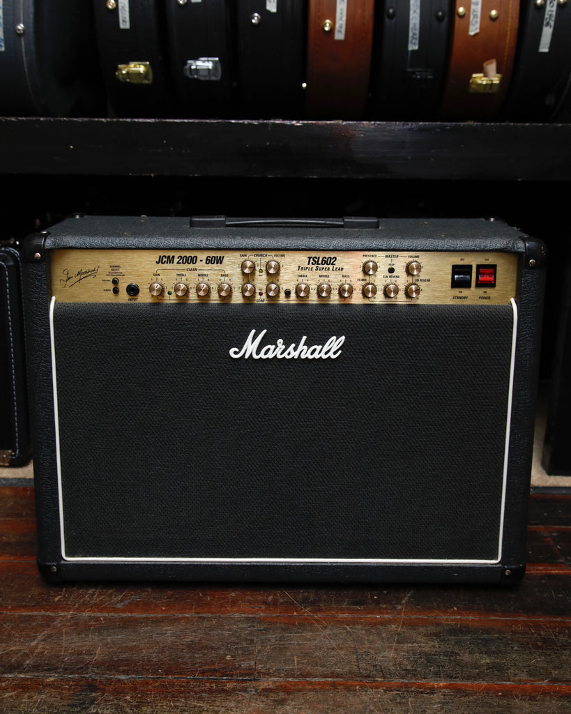 Marshall JCM 2000 TSL 602 Triple Super Lead 60-Watt 2x12" Valve Combo Amplifier Pre-Owned