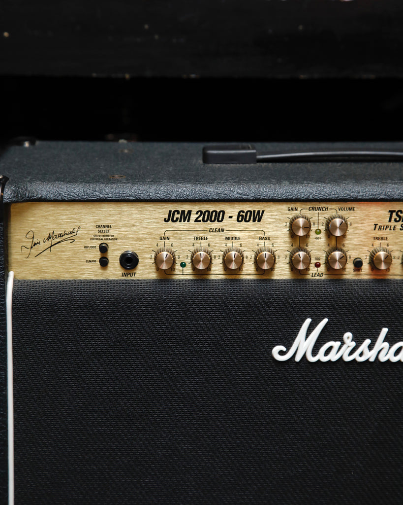 Marshall JCM 2000 TSL 602 Triple Super Lead 60-Watt 2x12" Valve Combo Amplifier Pre-Owned