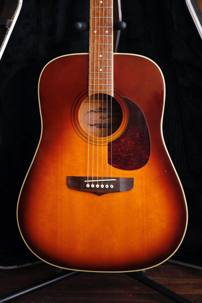 Fender Malibu 1991 Dreadnought Sunburst Acoustic Guitar Pre-Owned