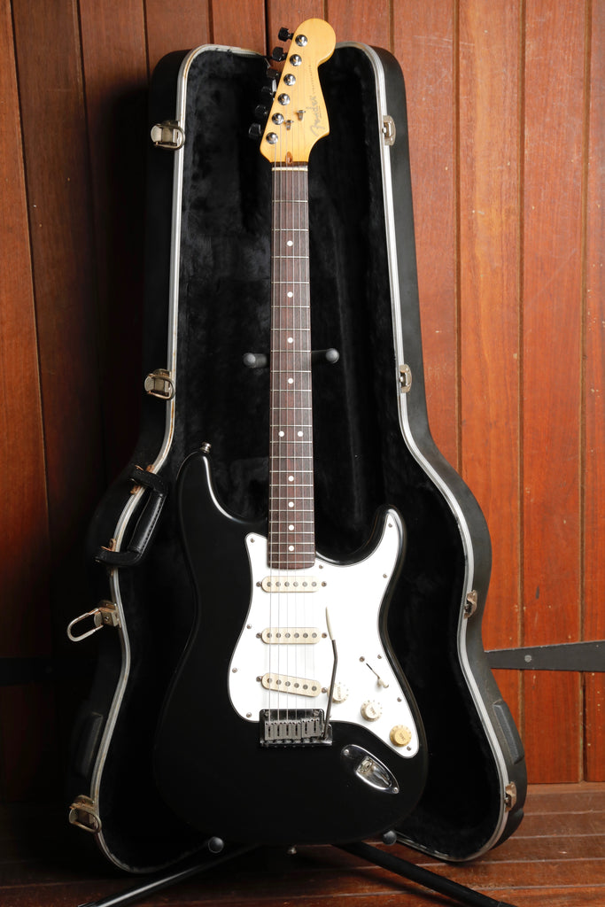 Fender American Standard Stratocaster Black Electric Guitar 1999 Pre-Owned