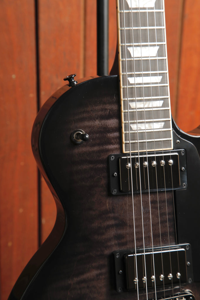 Gibson Les Paul Studio Session Translucent Ebony Burst Electric Guitar
