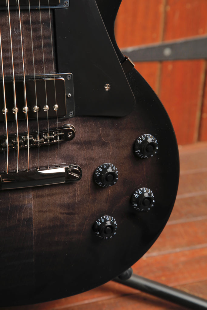 Gibson Les Paul Studio Session Translucent Ebony Burst Electric Guitar