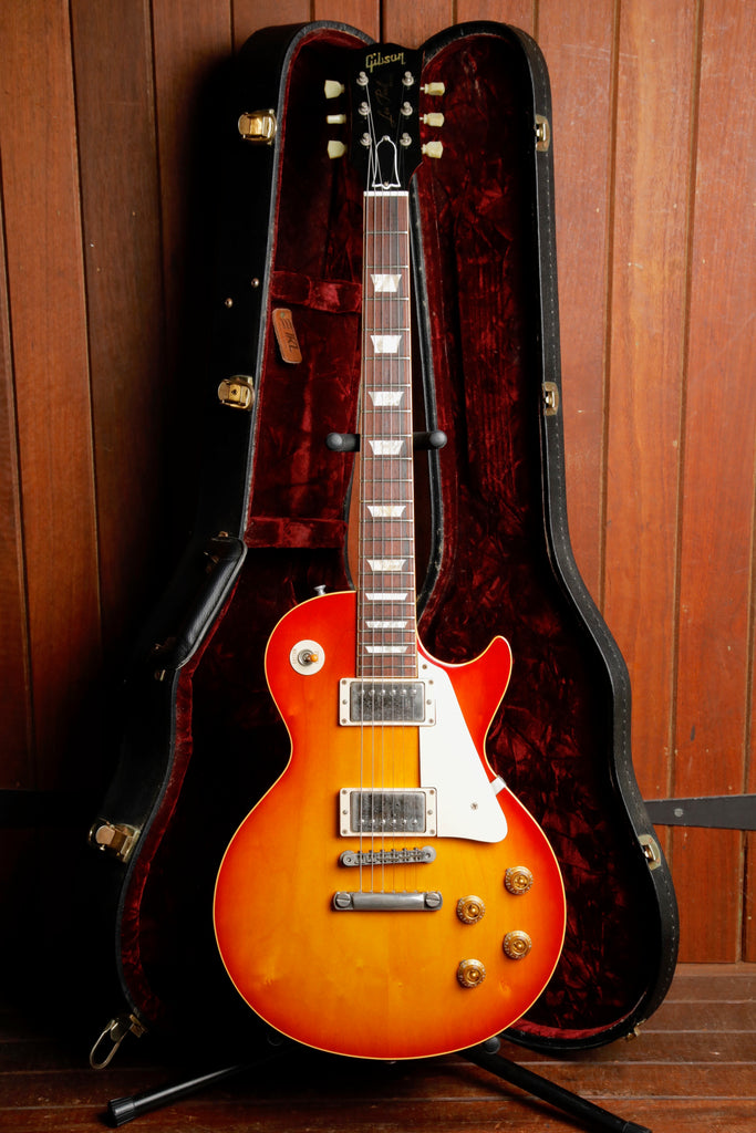 Gibson Custom 1958 Les Paul Standard VOS Cherry Sunburst Electric Guitar 2003 Pre-Owned