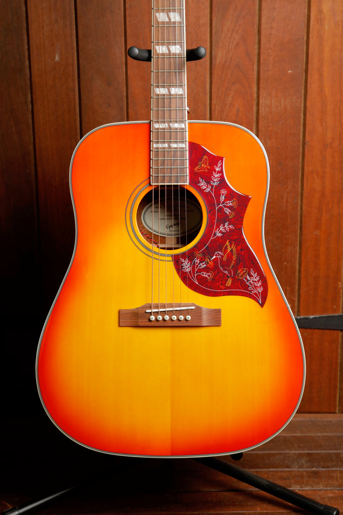 Epiphone Hummingbird Studio Faded Cherry Burst Acoustic-Electric Guitar