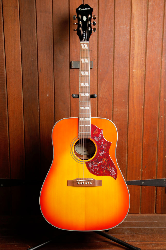 Epiphone Hummingbird Studio Faded Cherry Burst Acoustic-Electric Guitar