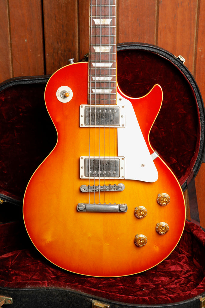 Gibson Custom 1958 Les Paul Standard VOS Cherry Sunburst Electric Guitar 2003 Pre-Owned