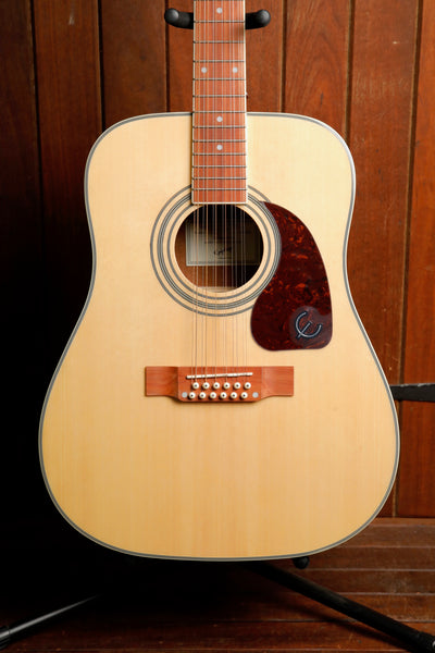 Epiphone Songmaker DR212 12-String Natural Acoustic Guitar