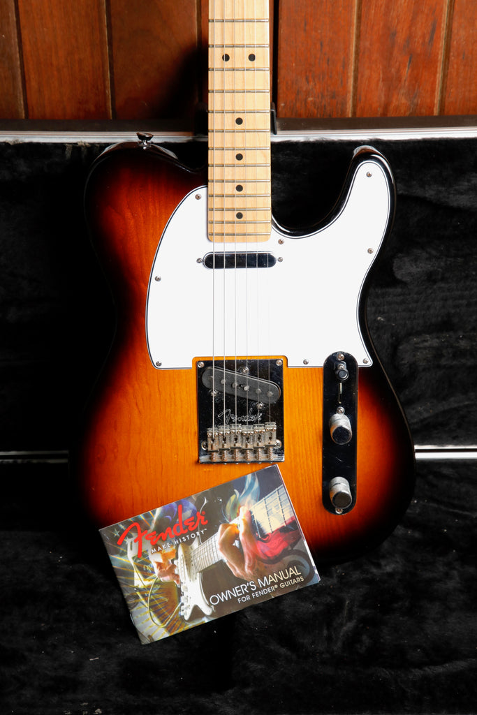 Fender American Standard Telecaster 2-Tone Sunburst Electric Guitar 2011 Pre-Owned