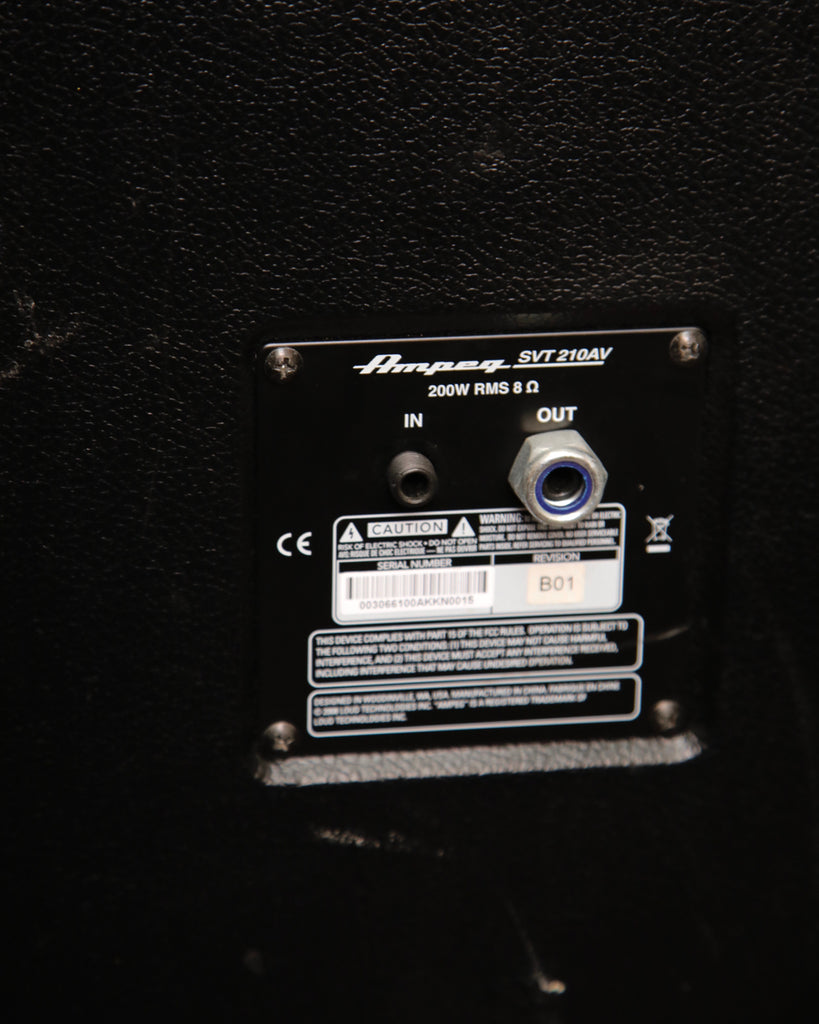 Ampeg SVT Classic-210AV Bass Speaker Cabinet Pre-Owned