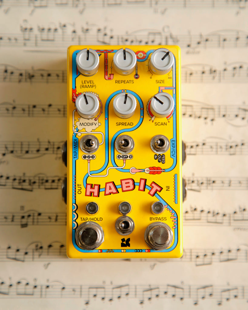 Chase Bliss Habit Experimental Delay Pedal Pre-Owned