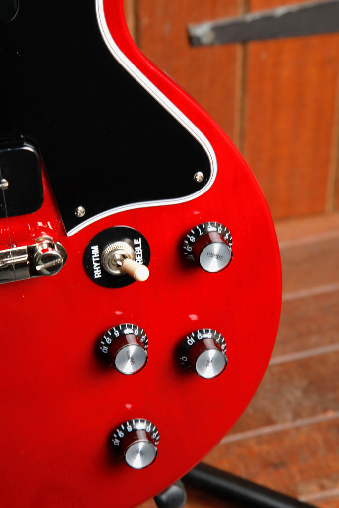 Epiphone Les Paul Special Double Cut Cherry Red Electric Guitar Pre-Owned