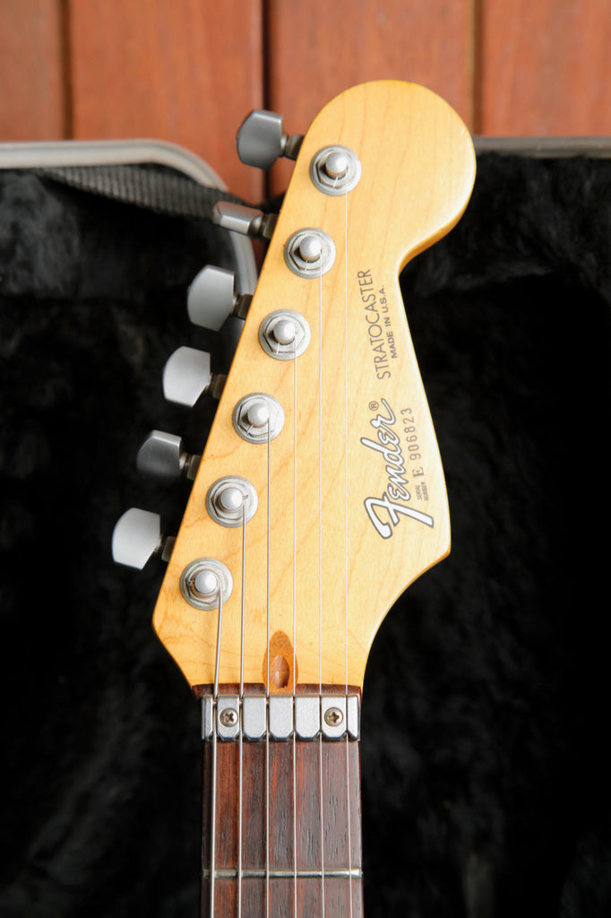 Fender Strat Plus Deluxe 1989 Gun Metal Blue Electric Guitar Pre-Owned