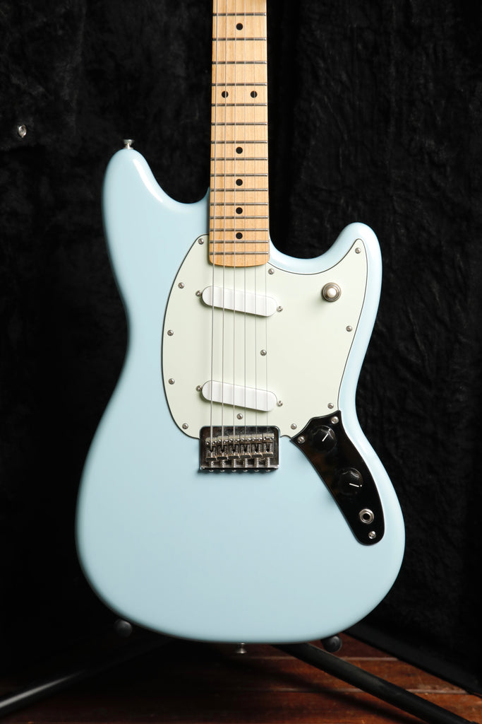 Fender Player Mustang Sonic Blue Maple Electric Guitar 2021 Pre-Owned