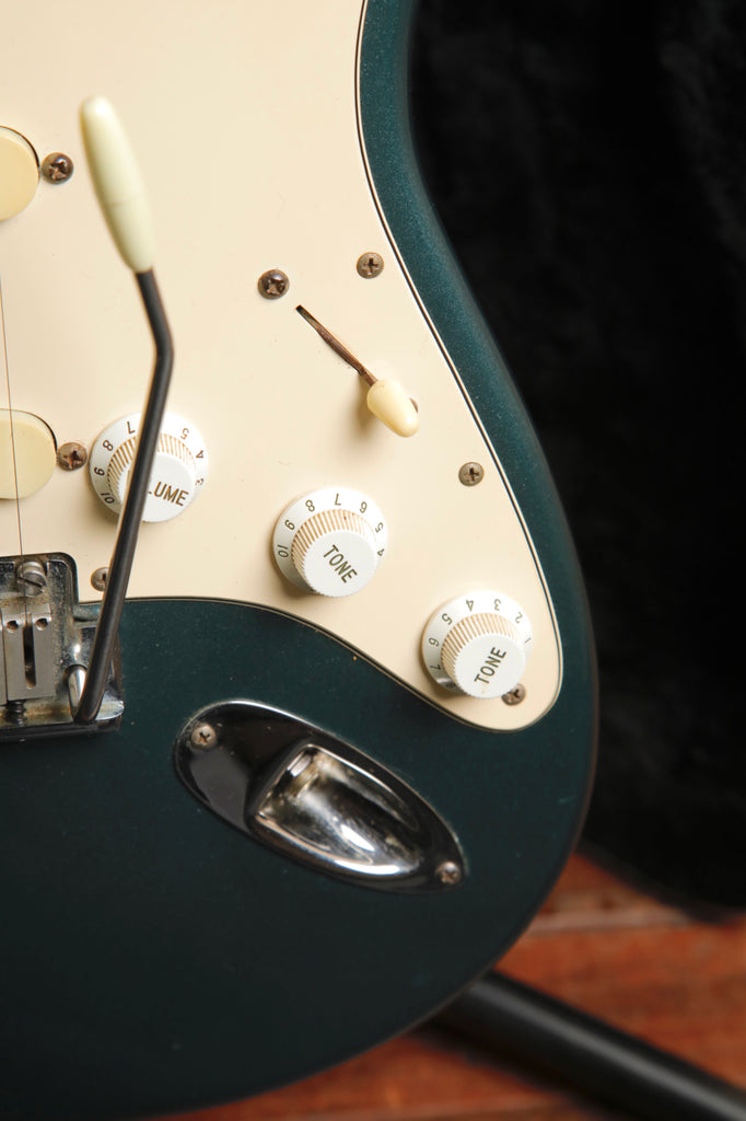 Fender Strat Plus Deluxe 1989 Gun Metal Blue Electric Guitar Pre-Owned