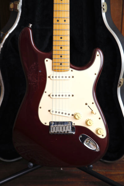 Fender USA Stratocaster 1993 Midnight Wine Electric Guitar Pre-Owned