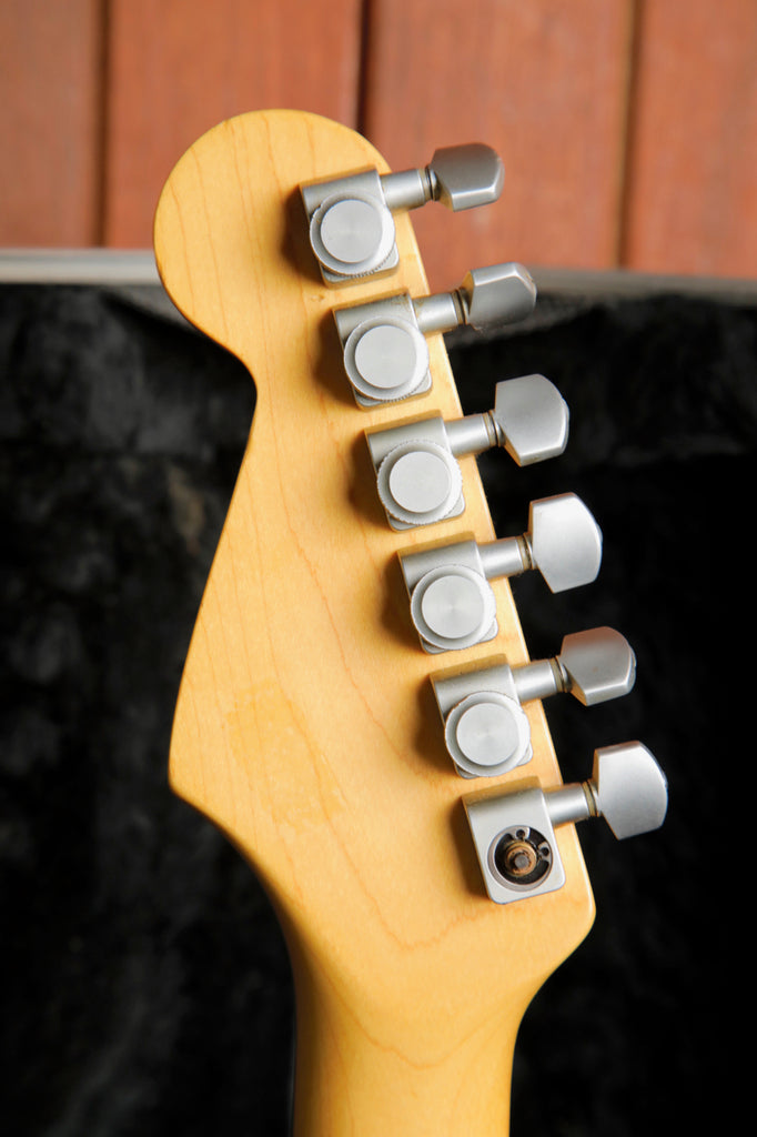 Fender Strat Plus Deluxe 1989 Gun Metal Blue Electric Guitar Pre-Owned