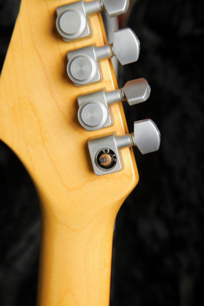 Fender Strat Plus Deluxe 1989 Gun Metal Blue Electric Guitar Pre-Owned
