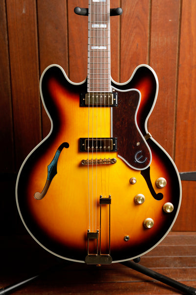 Epiphone Sheraton Frequensator Semi-Hollow Electric Guitar Vintage Sunburst
