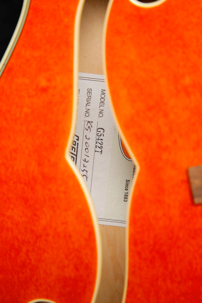 Gretsch G5422T Orange Stain Hollowbody Electric Guitar w/Bigsby Pre-Owned