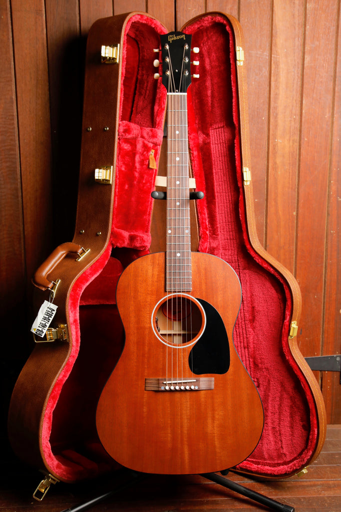 Gibson LG-2 All Mahogany Faded Natural Acoustic-Electric Guitar